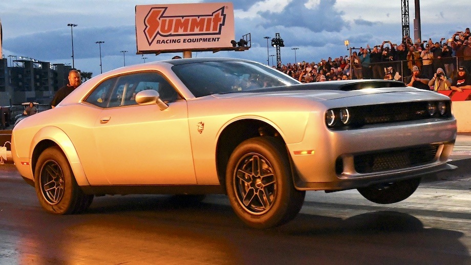 1,025-hp Dodge Challenger SRT Demon 170 streetcar debuts in Las